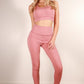 Tank crop top & high waist leggings set