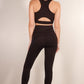 Tank crop top & high waist leggings set