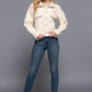 Long Slv Teddy Fleece Short Jacket