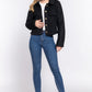 Long Slv Teddy Fleece Short Jacket