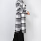 Plaid Buttoned Shacket Coat