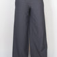 Pleated Double Waistband Pants