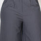 Pleated Double Waistband Pants