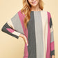 Striped Dolman Sleeves Top