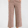 Gingham High Waist Pants