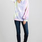 Tie-dye Puff Long Sleeve Top