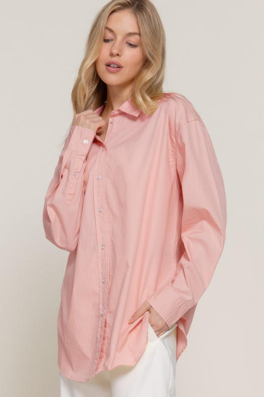 Long Sleeve Loose Fit Shirt