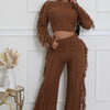 Knitted Stretch Pant Set