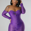 Sweetheart Neckline Stretch Dress