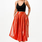 Midi Skirt With Pockets