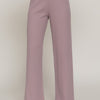 Inside Elastic Waistband Wide Rib Knit Pants