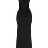 Mesh Contrast Rube Maxi Dress