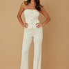 Classy Two Piece Sets With Oval Crystal Stone