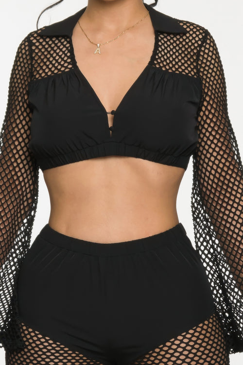 Party Shimmer Cover-up Set