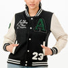 Patch Varsity Bomber Jacket