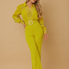 Crochet Detailed Woven Top Fashon Jumpsuit