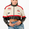 Colorblock Crop Jacket