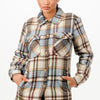 Sherpa Lined Flannel Warm Jacket