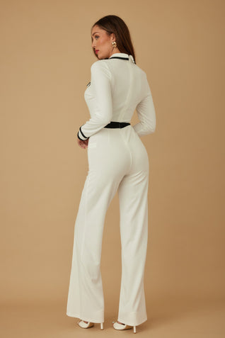 Button Trio Jumpsuit