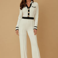 Button Trio Jumpsuit