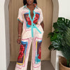 Rosa Frame Button-up Resort Set