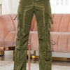 V Cut Cargo Pants