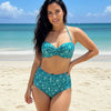 Teal Dream Bikini High Waist