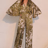 Dreaming Lily Satin Cape Jumpsuit