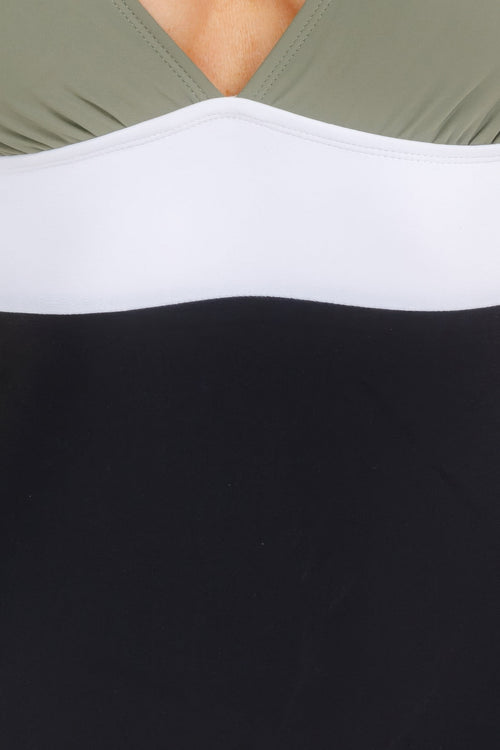 Modern Colorblock One Piece