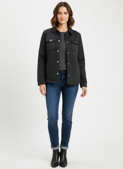 Onque Casual Textured Jacket