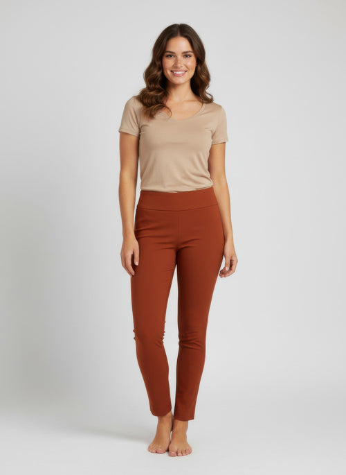 Counterparts Pull On Solid Pants