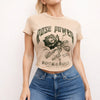 Rose Power Graphic Tee