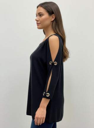 Cable & Gauge Pullover Sweater