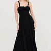 Boned Tie-Back Dress