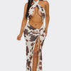 Wild Heat — The Cutout Maxi That Commands Attention