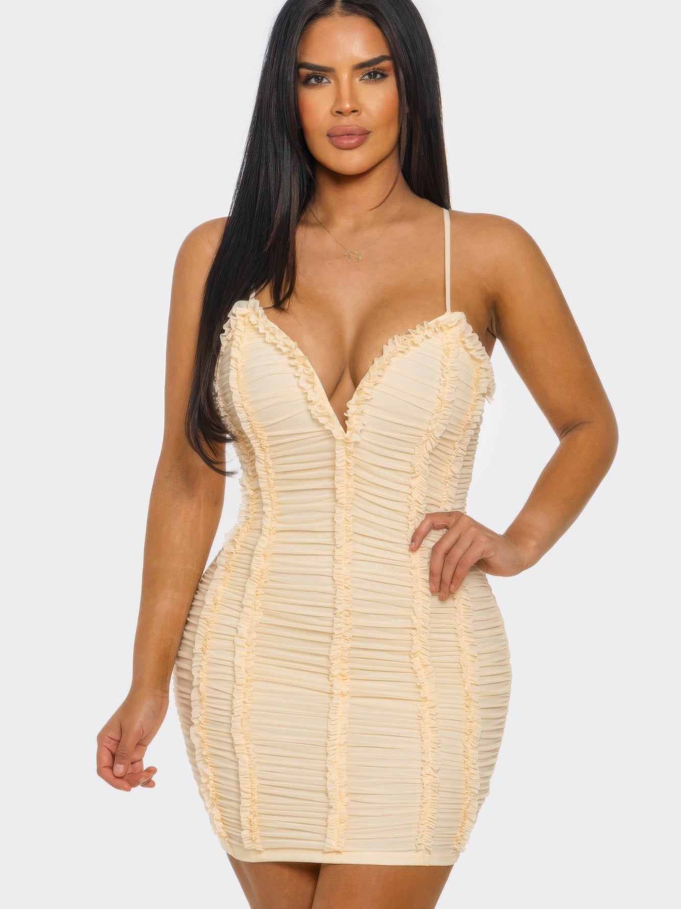 Candy Crush Ruched Mini Dress – SHOP NETSCAPE