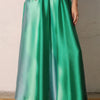 Ombre Satin Extra Wide Legs Pants