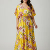 Mlle Gabrielle Floral Dress - Plus Size
