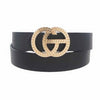 Chain Textured Metal Buckle Belt