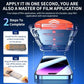 Premium 8K Anti-Spy Oleophobic Screen Protector - Effortless Dust-Free Installation for iPhone 11, 12, 13, 14, XS, X, and More!