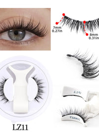 Natural-Look Magnetic Faux Mink Lashes All