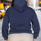 Plus Size Graphic Kangaroo Pocket Drawstring Hoodie