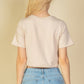 French Terry Toggle Drawstring Crop Top