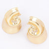 Gold Plated Metal Earring