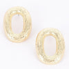 Gold Plated Metal Earring