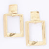 Gold Plated Metal Earring