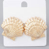 Majestic Clamshell Earrings