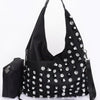 Multi Stone Studded Bindle Bag