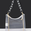 Transparent Chain Shoulder Bag