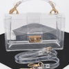 Transparent Top Handle Shoulder Bag